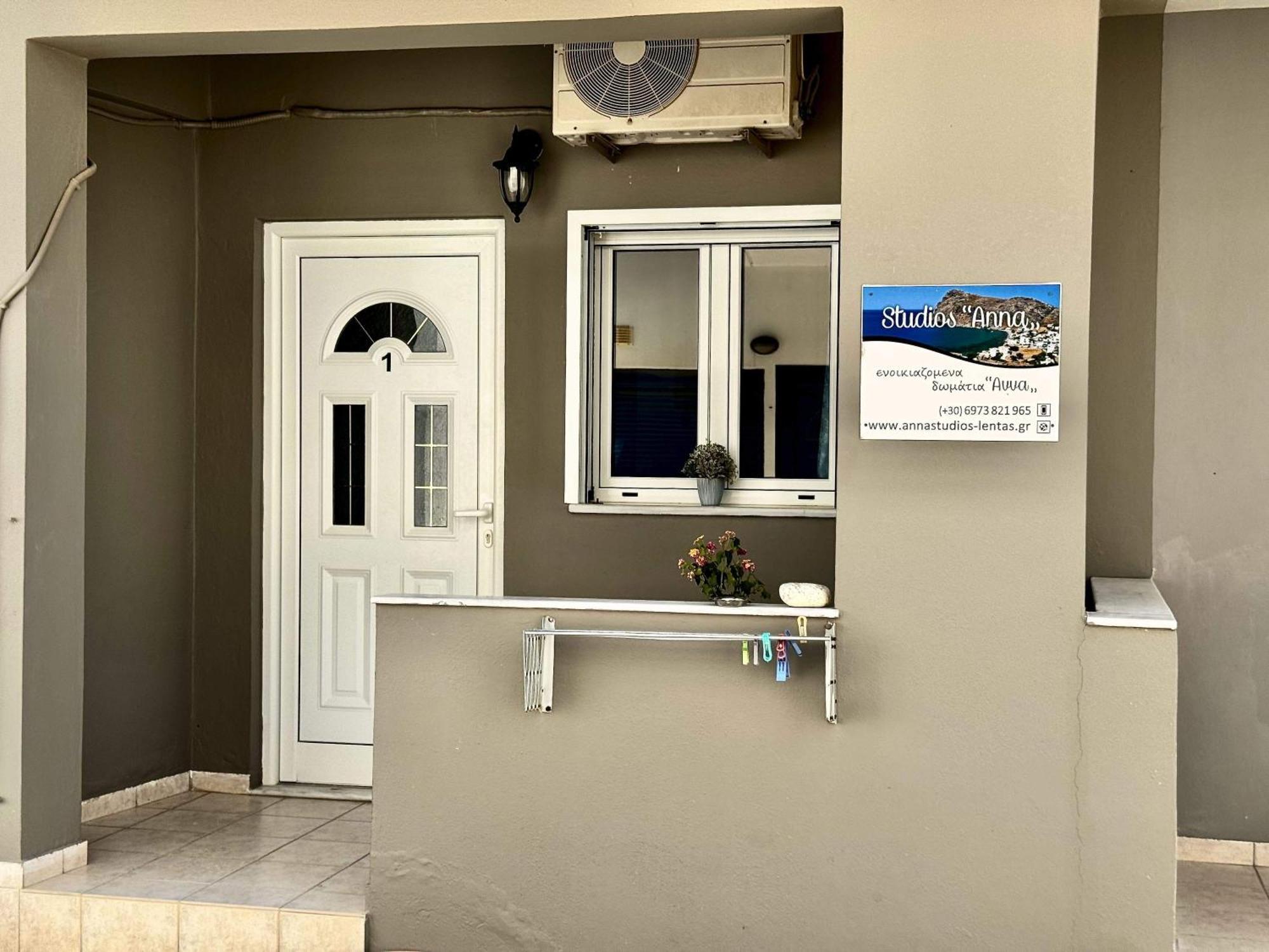"Studios Anna" Léntas Exterior foto